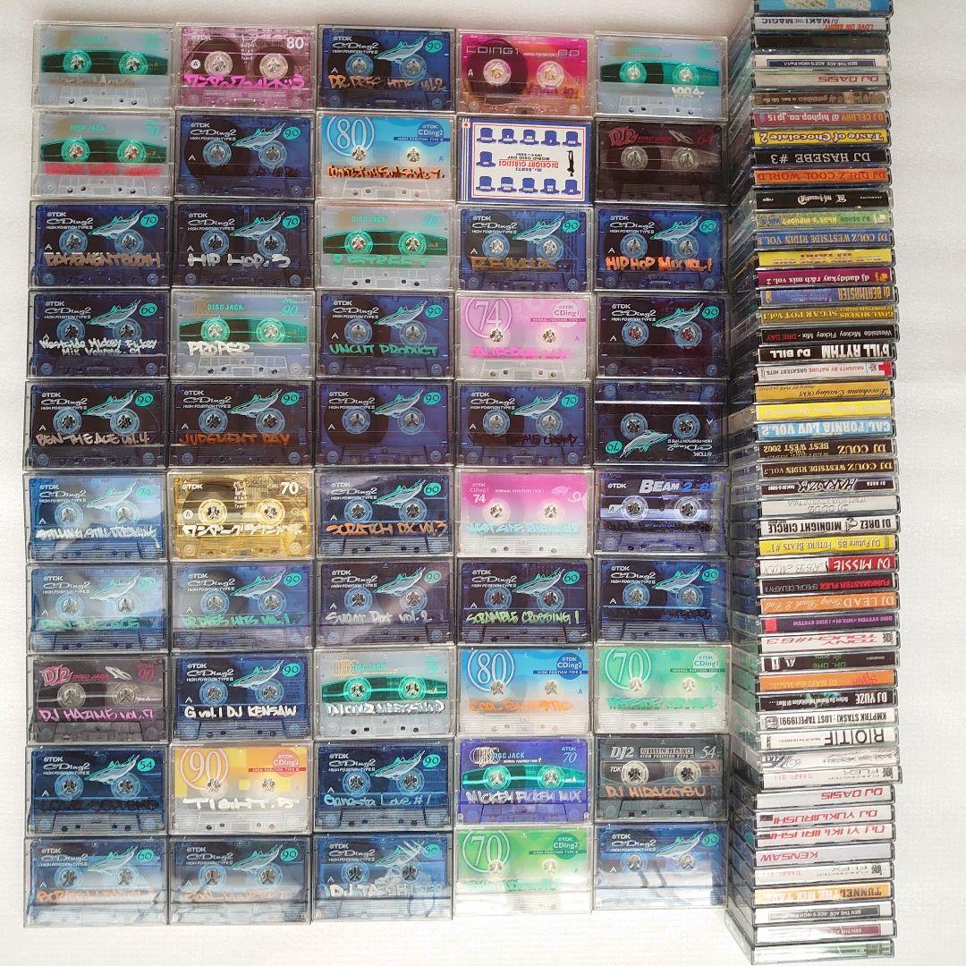 【まとめ売り】 中古 使用済み カセットテープ 100本 まとめ売り