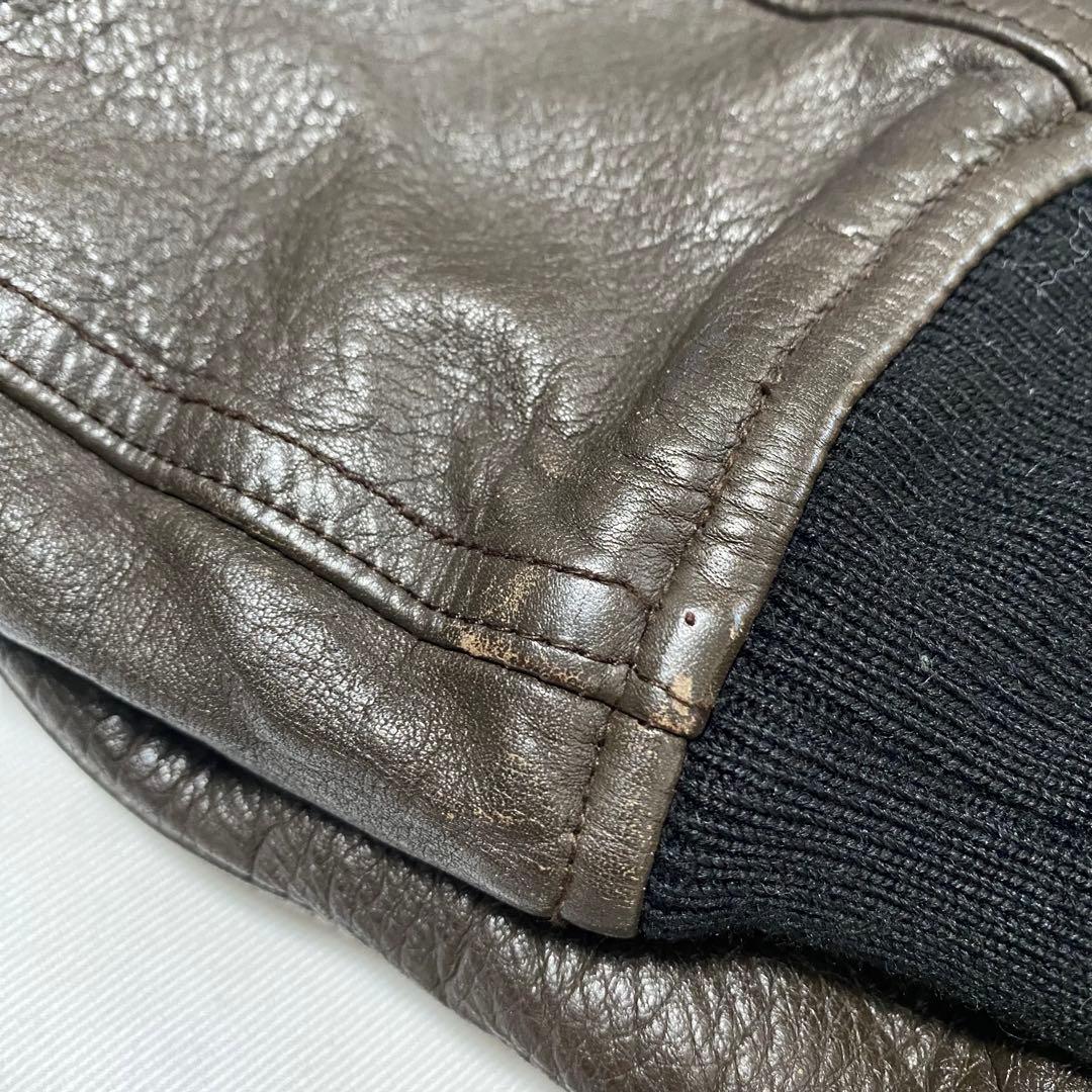 ジャケット・アウター 90s Scoop Boys Stadium Leather Jacket