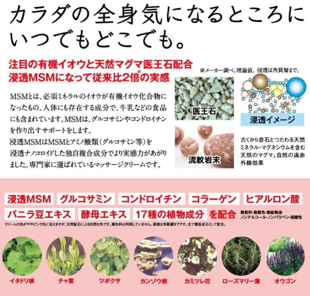 週末のご購入がお得！MSMクリーム 温感マグマ 烈 10本 筋トレ マラソン