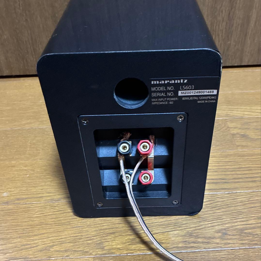 値下げmarantz スピーカーシステムLS603m cr603 CDプレイヤー