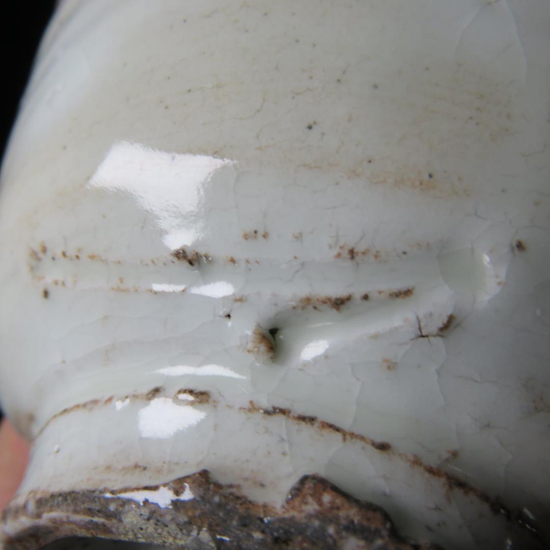 茶碗 粉引 山上憲一 木箱 共箱 抹茶碗 茶器 茶道具 茶の湯