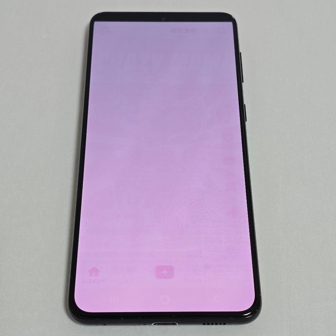 【液晶傷なし】Galaxy S21+ SIMフリー 判定○ au版 国内版