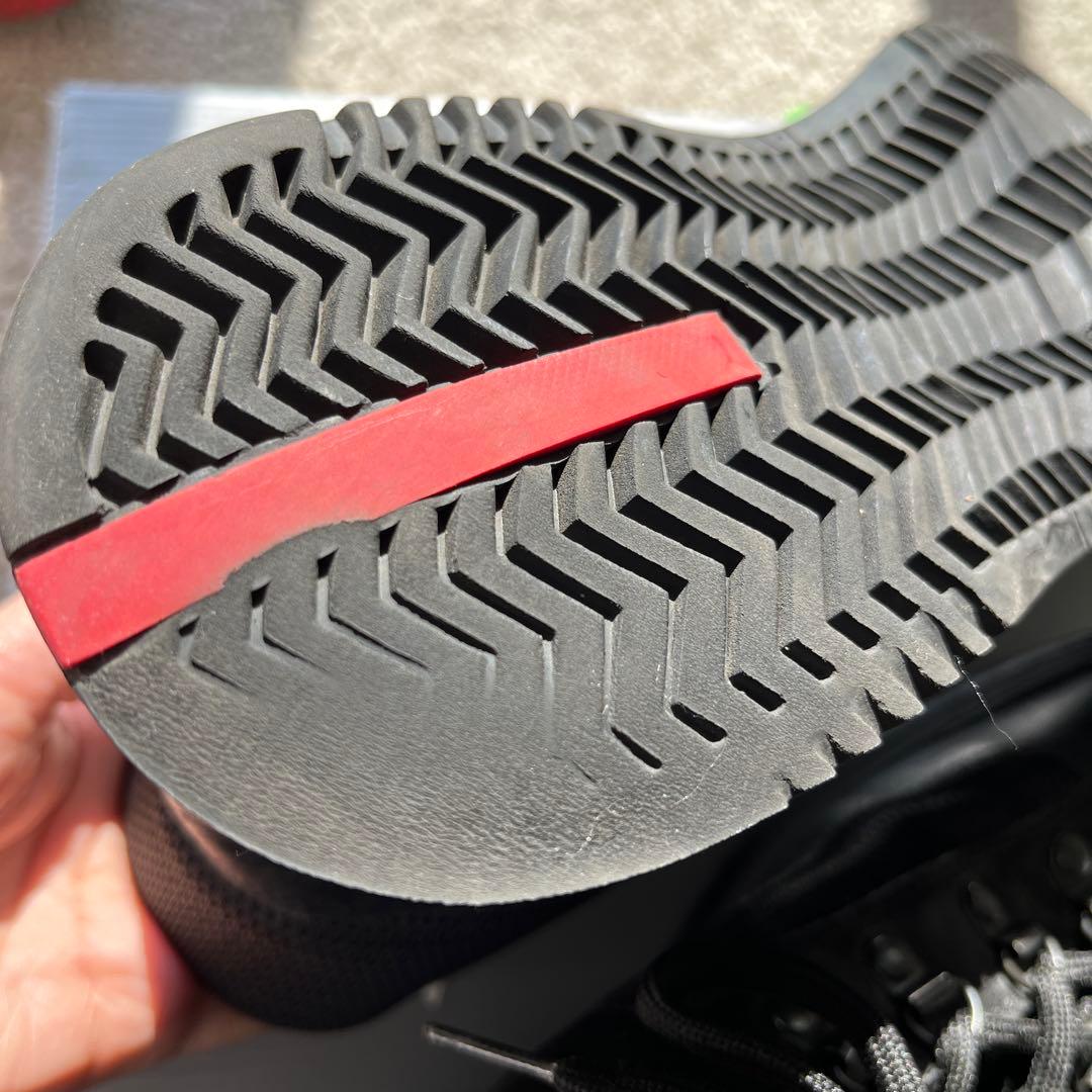 PRADA プラダ メンズ スニーカーブーツ 黒 レザー