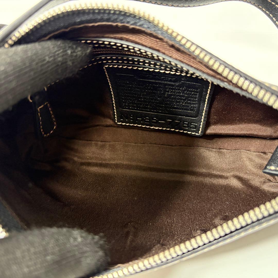 コーチ　COACH ワンショルダーバッグ アクセサリーポーチ レザー y2k.