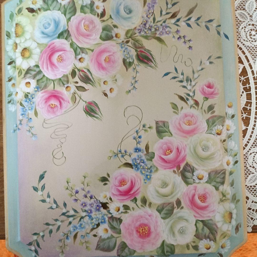 トールペイント作品　ヴィオラです。