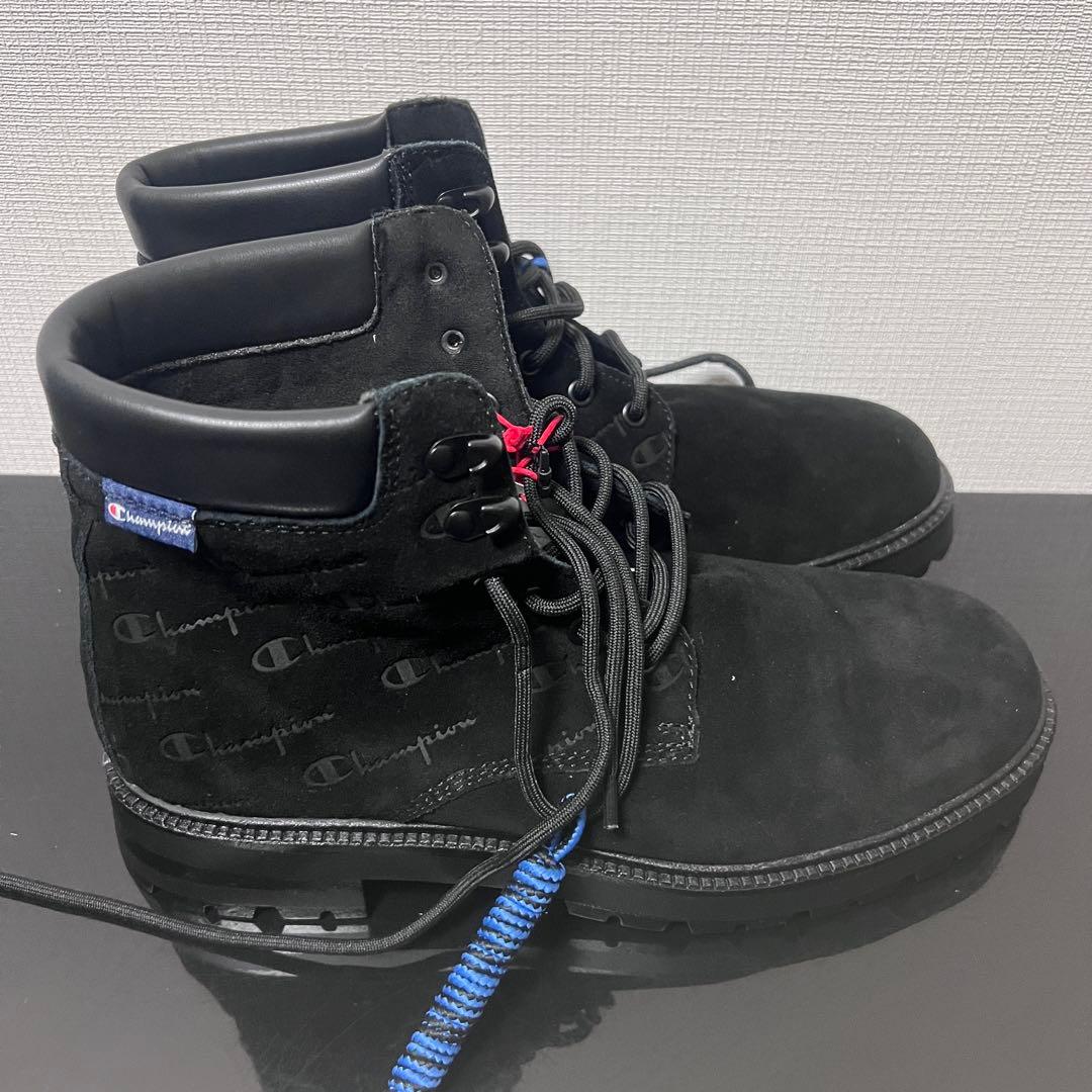 Champion ×ZARAレースアップレザーブーツ　27.5cm