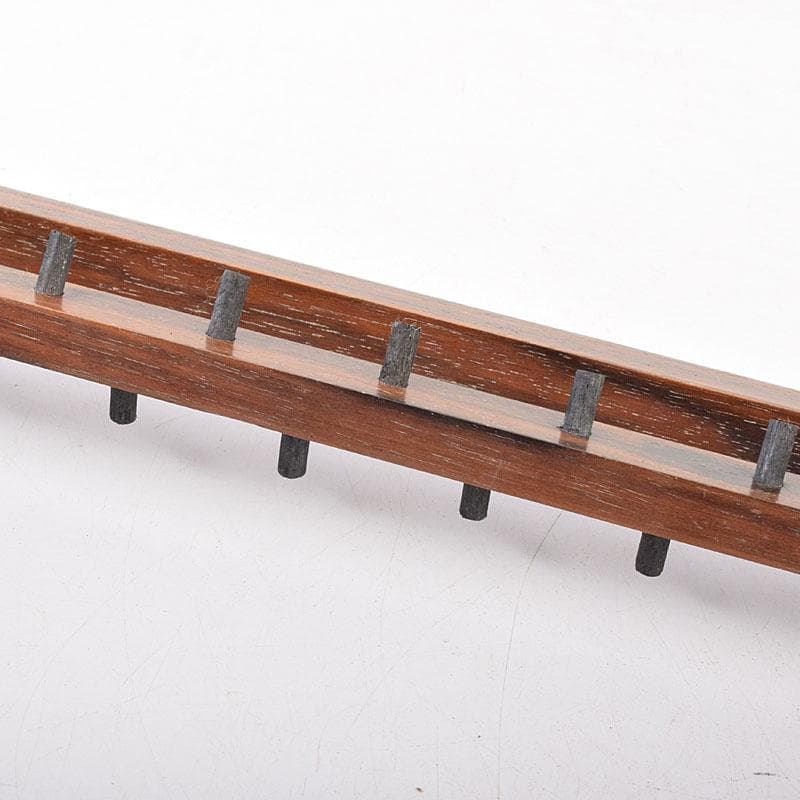 書道具　黒柿製　筆掛　筆吊　C　R7895C