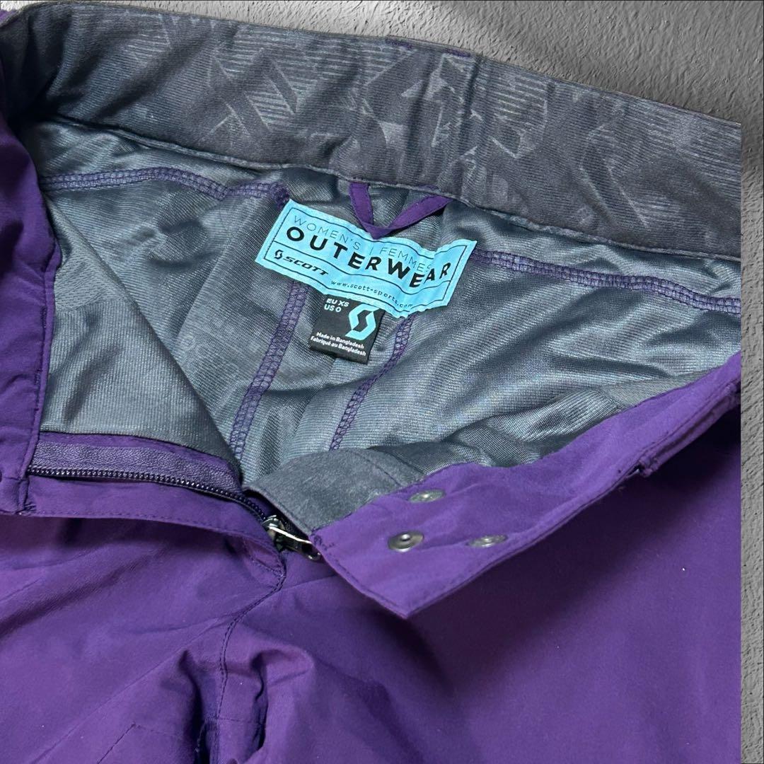 【美品】SCOTT スコット スキー スノーボードウェア セットアップ XS