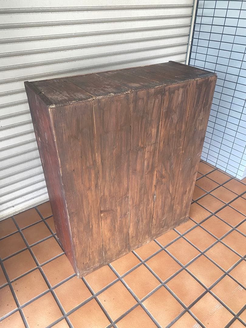 茶箪笥　食器棚　整理棚　小物入れ　昭和アンティーク