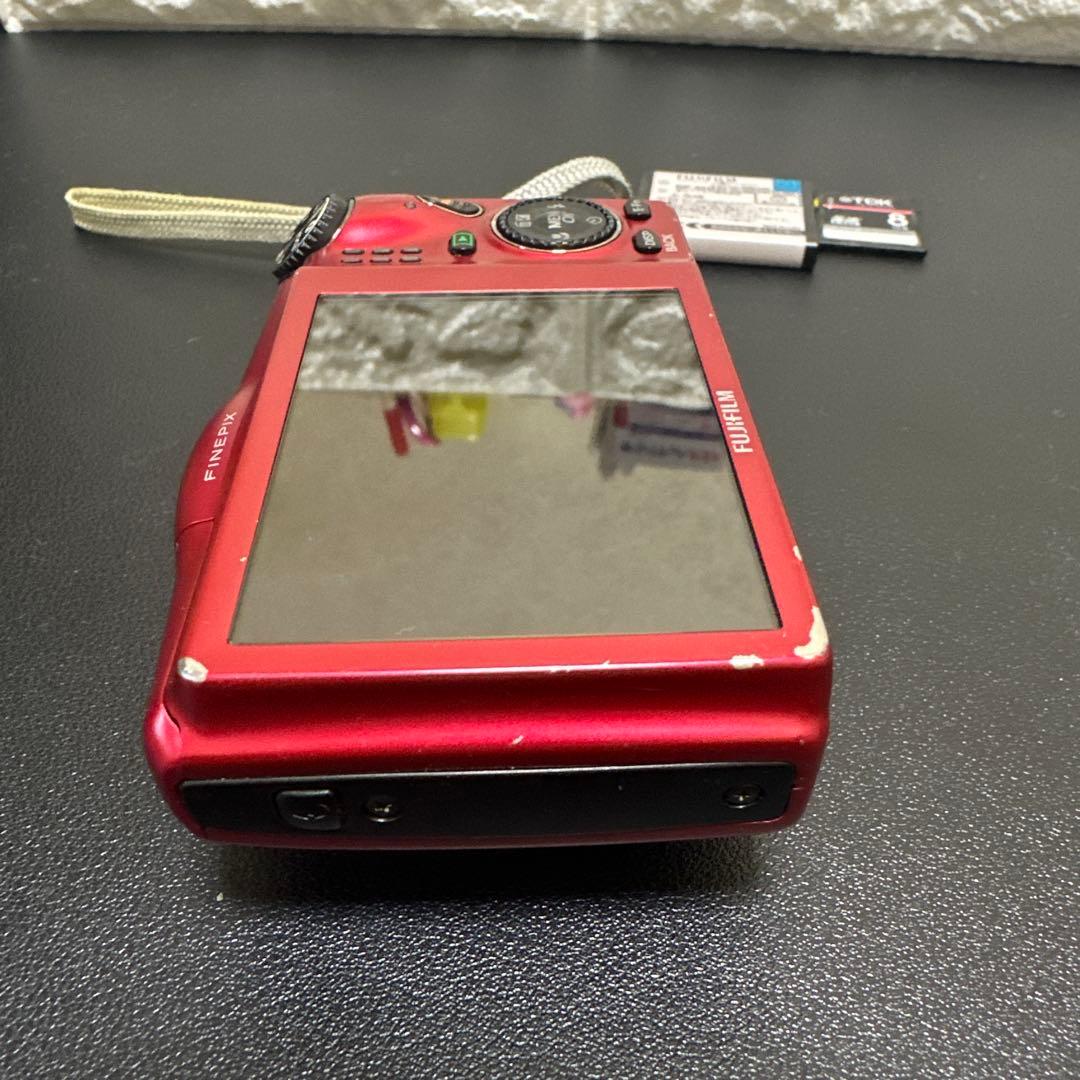 FUJIFILM FINEPIX F820EXRレッド中古良品