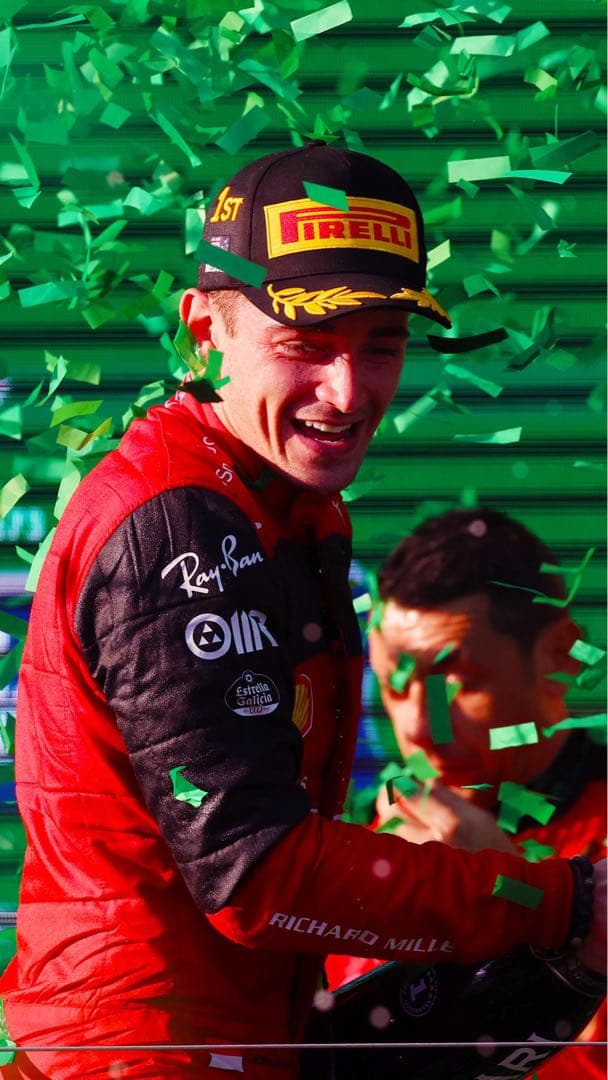 F1 2022 オーストラリアGP トップ3ドライバー直筆サイン入り ボトル
