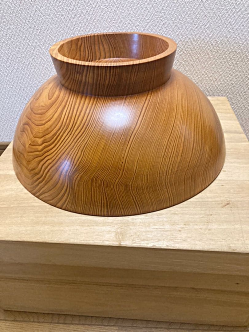 ⭐️特大⭐️屋久杉刳抜盃⭐️屋久杉工芸品⭐️屋久杉食器⭐️屋久杉置物⭐️