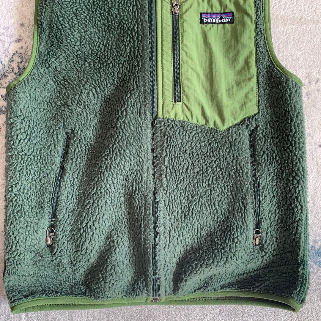 希少カラー パタゴニア クラシック レトロX ベスト 2010年モデル 緑
