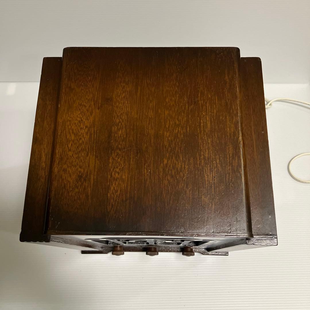 真空管ラジオ　4球ST管式　完動品 　　不良部品、古い部品交換済み