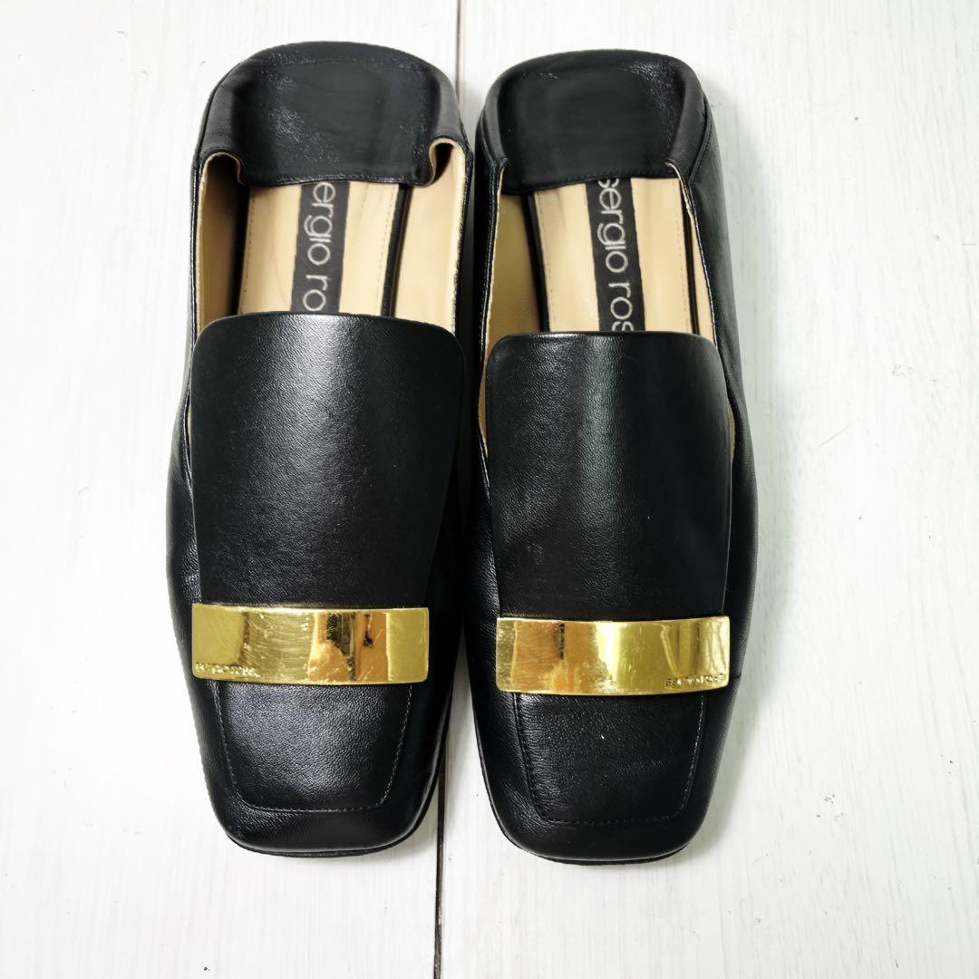 セルジオロッシ SR1 37 バレリーナ フラットパンプス