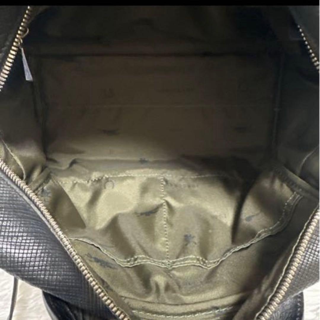 LONGCHAMP ロンシャン　クアドリ　2way ショルダーバック レザー 黒