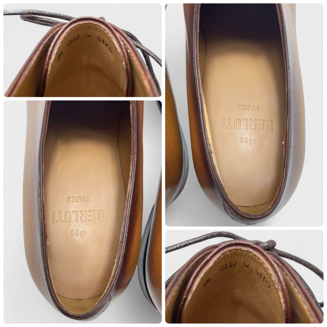 未使用品✨付属品有り✨Berluti ベルルッティ ガスパール 革靴 8 1/2