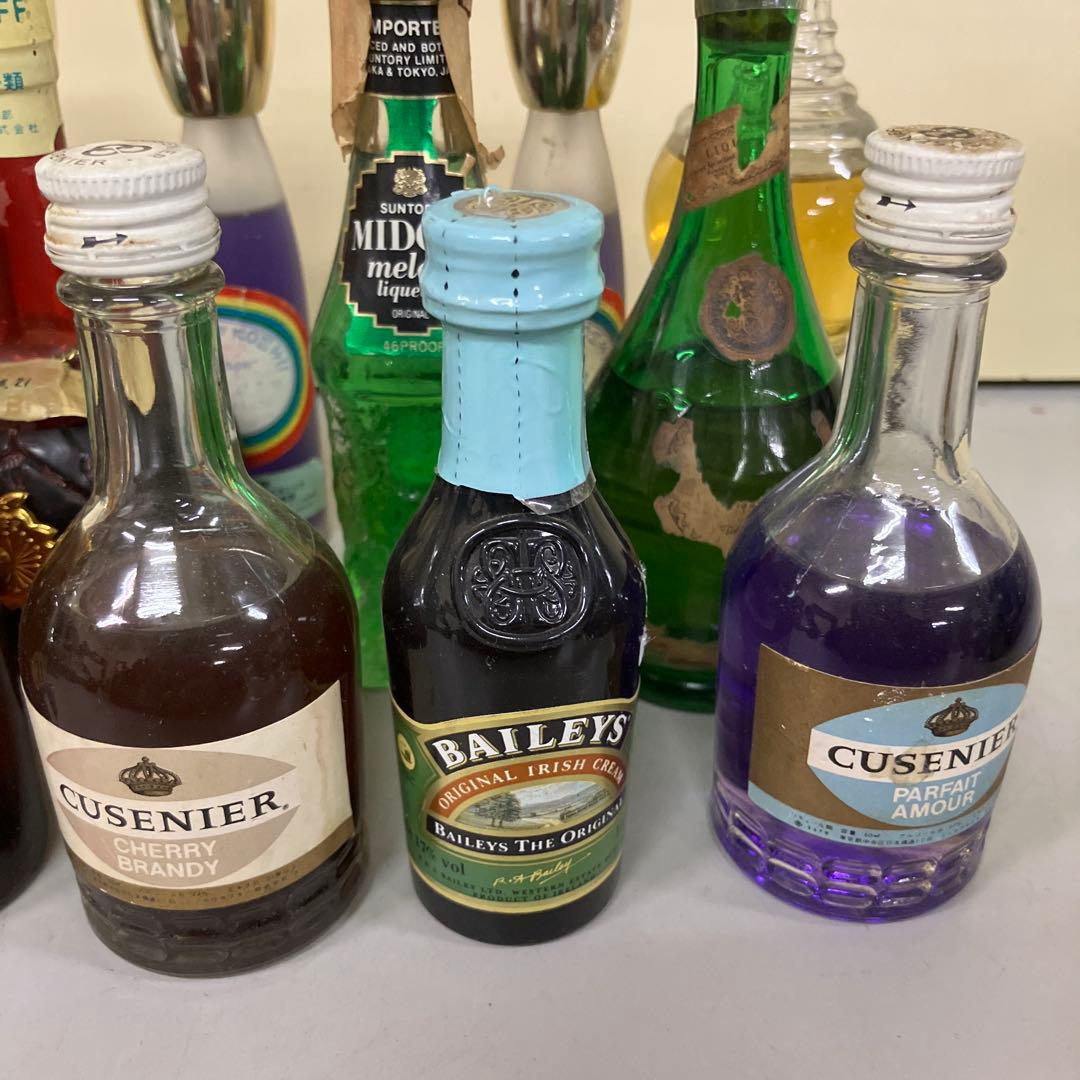 E-壁 ミニチュアボトル 古酒 リキュール まとめ売り 多数セット 希少