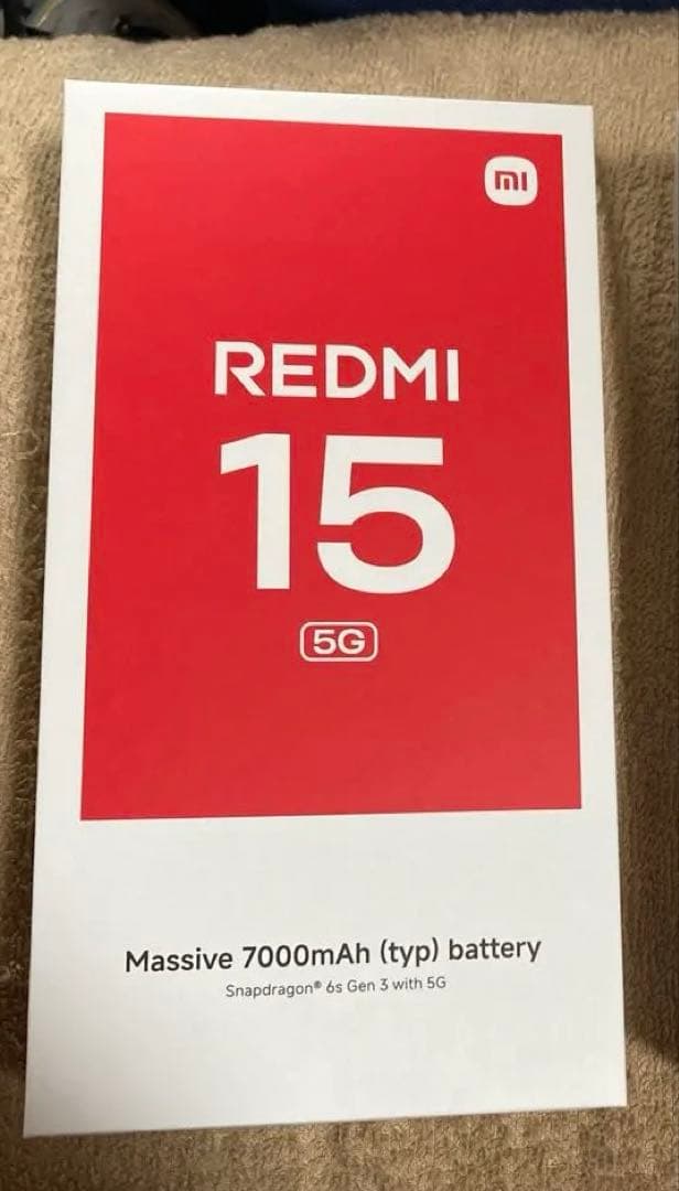 REDMI 15 5G◆1台のみ◆ミッドナイトブラック◆新品未使用ソフトバンク版