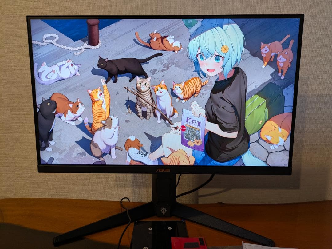 ASUS 機動戦士ガンダム VG27AQGL1A ZAKU II モニター