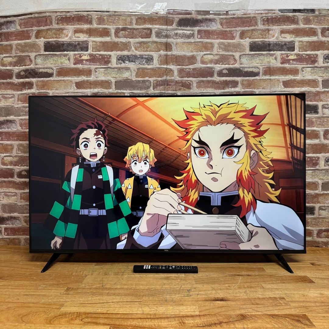 2023年製！TCL 50V型 4K液晶テレビ Google TV 50P635