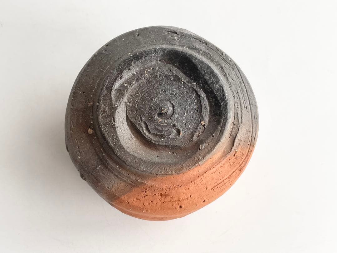 陶芸家　作家物　中村六郎　備前　酒呑　酒盃　ぐい呑　酒器　最上位作