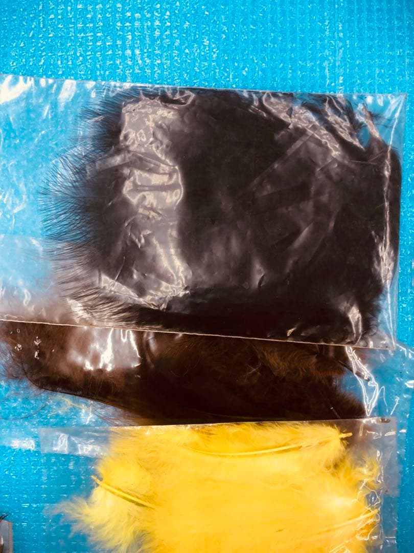 Fly fishing マテリアル 素材 タイイング　針　羽