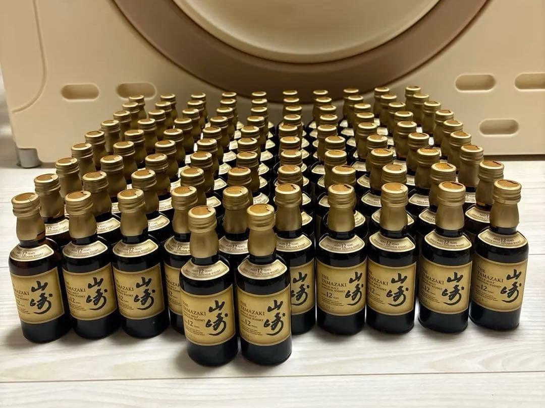 【新品未開封】サントリー 山崎12年 70本セット ミニボトル50ml