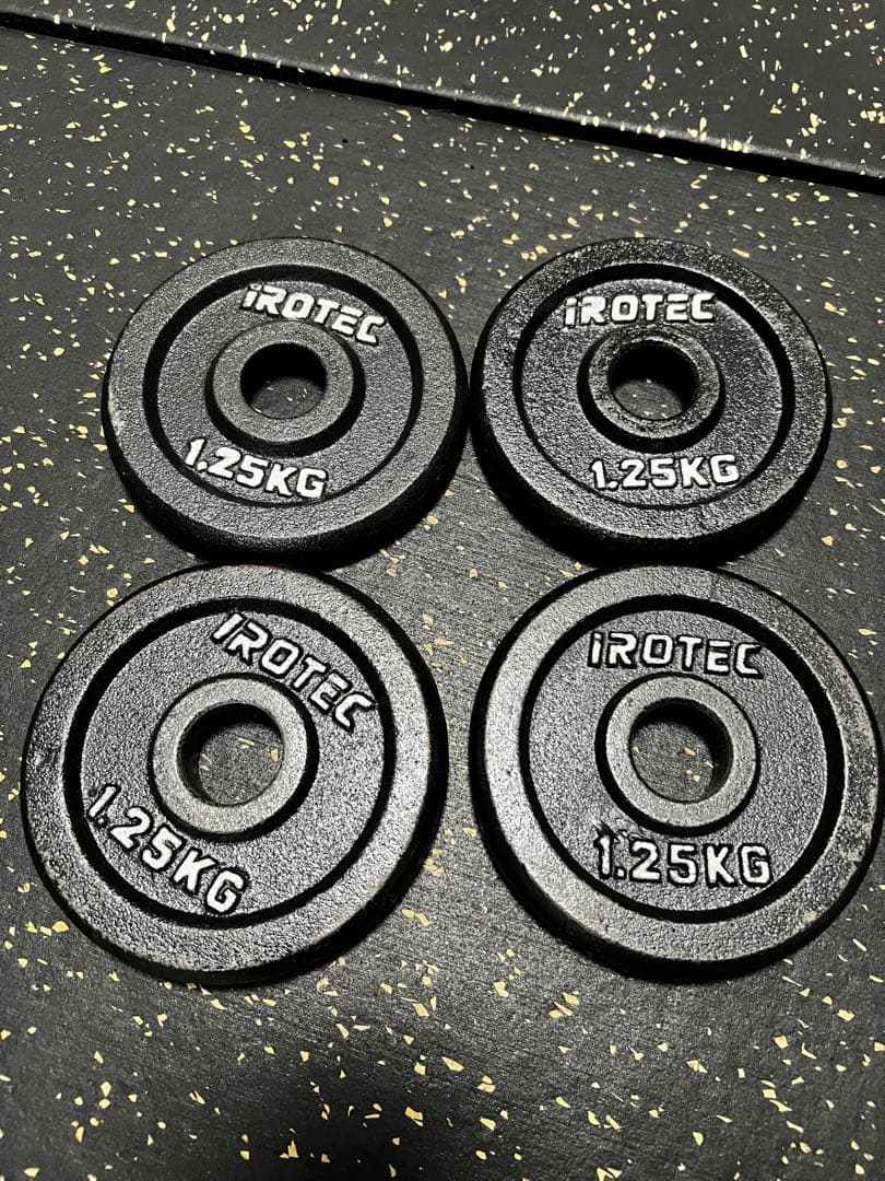 群馬県からホームジム一式 まとめ売り IROTEC可変式ダンベル＋プレートツリー