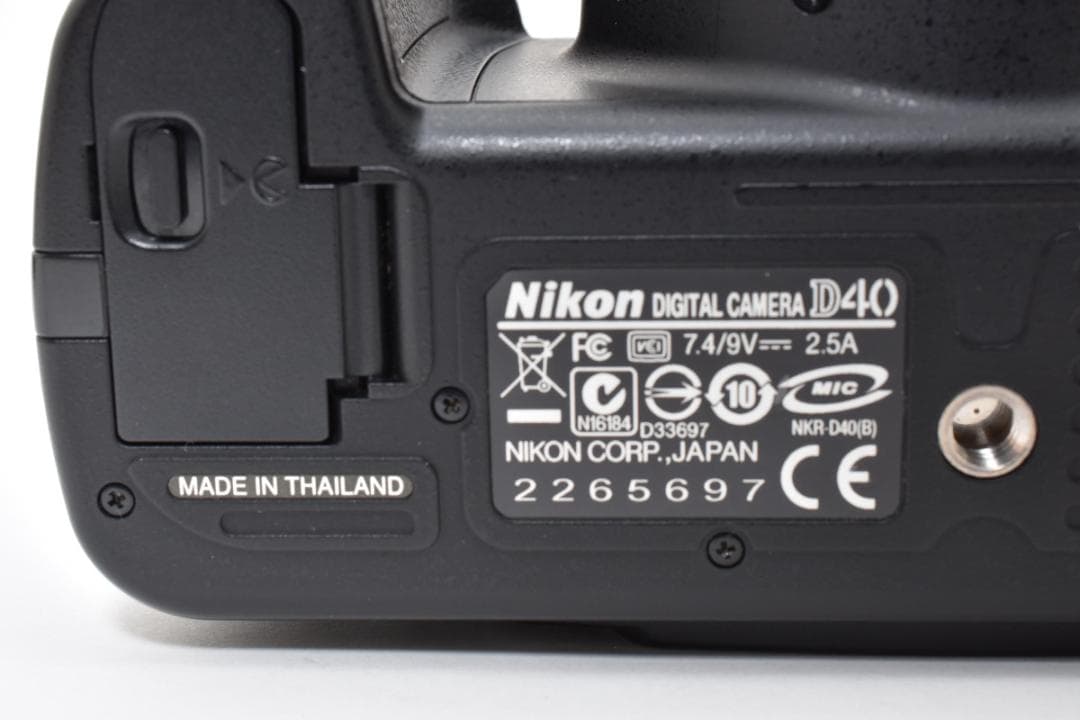 新品級 D40 DX 18-55mm 3.5-5.6 GⅡ 4153枚 H135