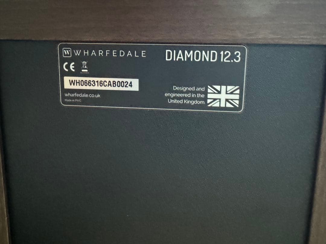 Wharfedale Diamond 12.3スピーカー ペア　セット