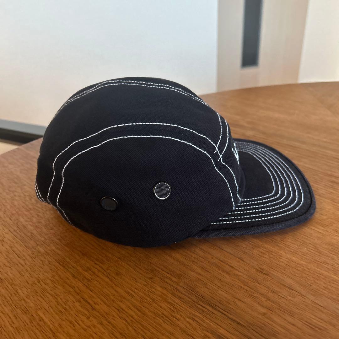 supreme キャップ　ブラック　モーガン蔵人