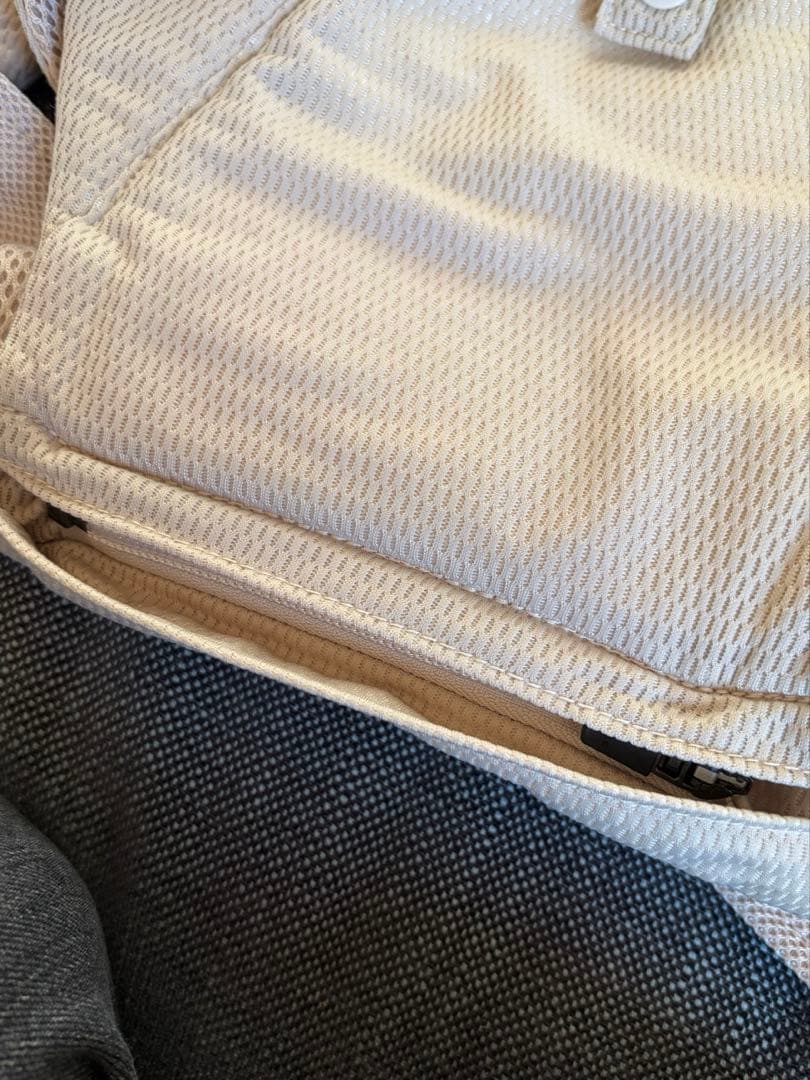 【美品】ミキハウス ファーストベビーキャリア ベージュ