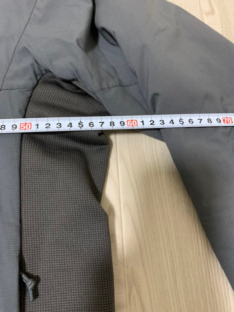 arc'teryx atom LT jacket グレー 中古品