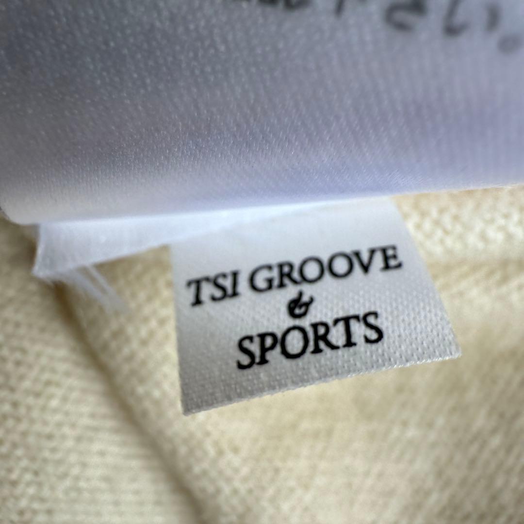 カシミヤ100% パーリーゲイツ　ニット　セーター　6 XL 白　アイボリー