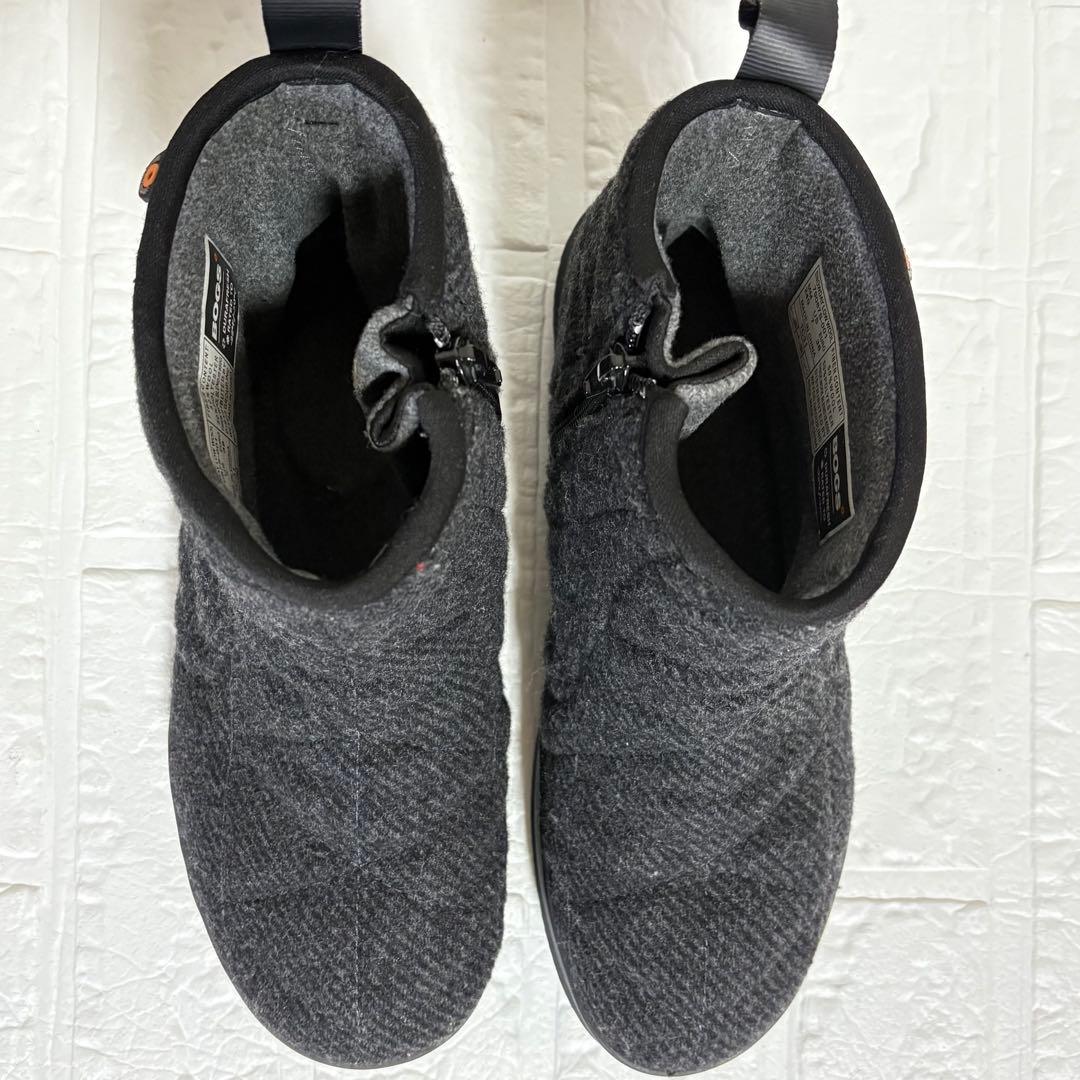 BOGS ボグス キルティングブーツ スノー 79087S グレー24cm