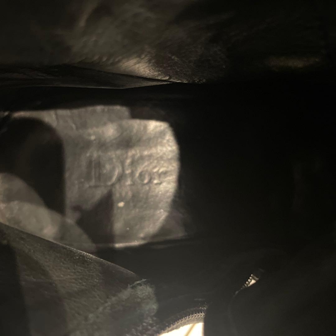 Dior homme ブラックレザー ヒールブーツ 41