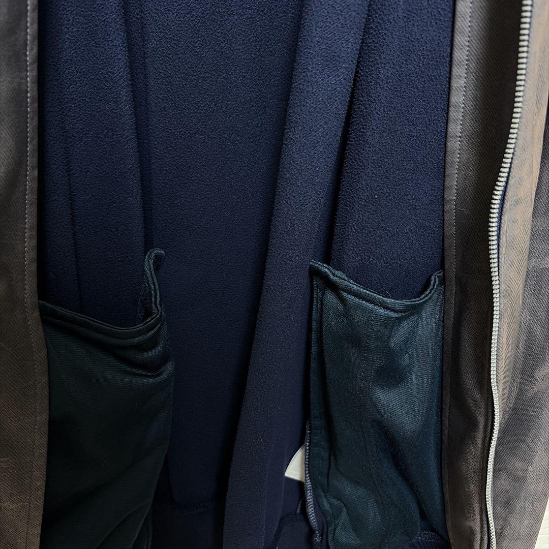 希少 LL Callaway レザー調 フリース裏地 ブルゾン ゴルフウェア