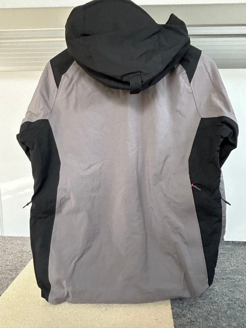 FRABICE スキーウェア グレー/ブラック/オレンジ　美品　着用少