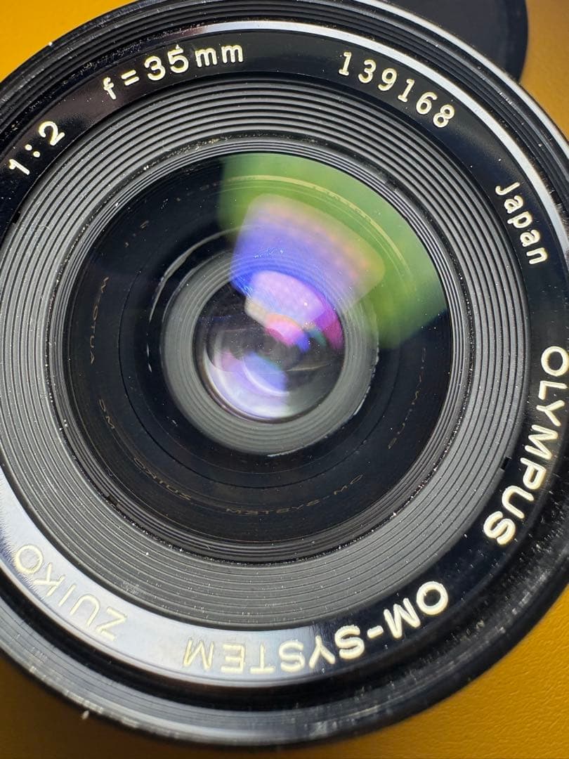 OLYMPUS ZUIKO AUTO-W 35mm F2 MC レンズ