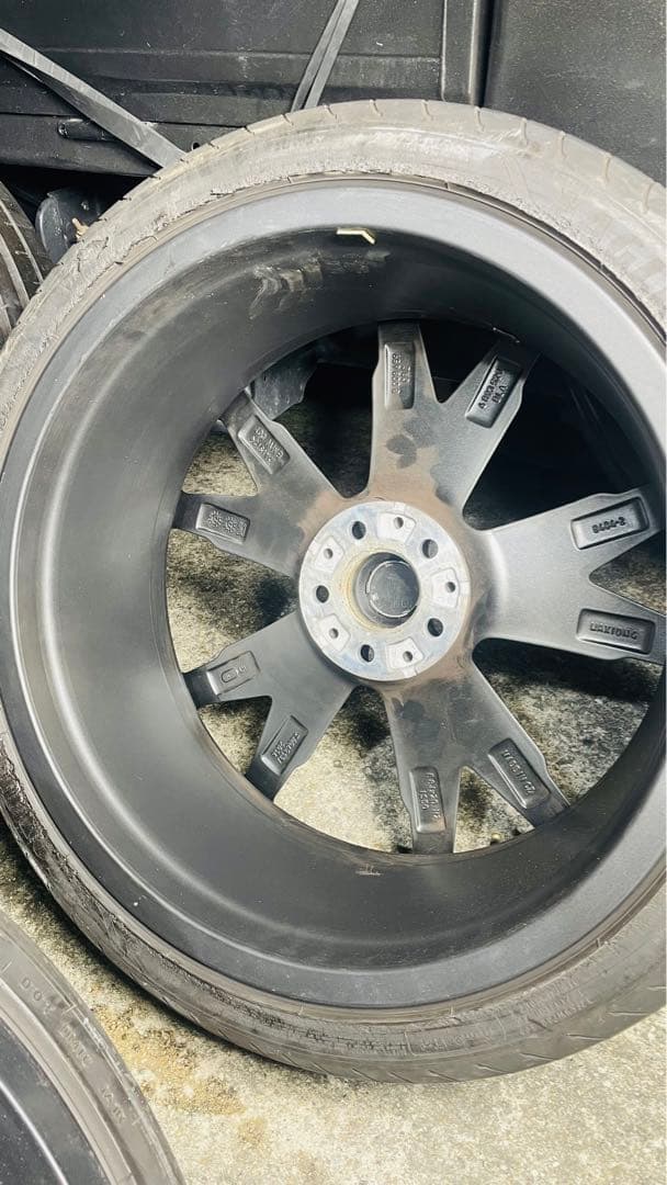 20インチ スポークデザイン ホイールセット