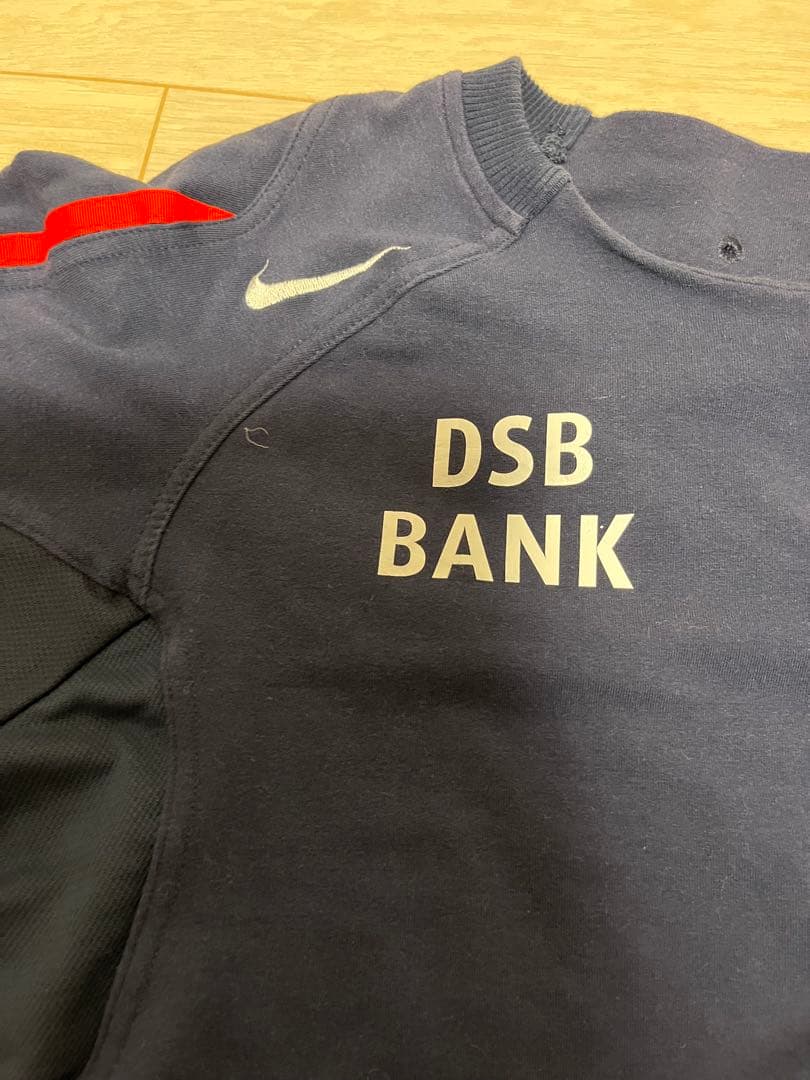 90s Nike プルオーバージャージ M ネイビー