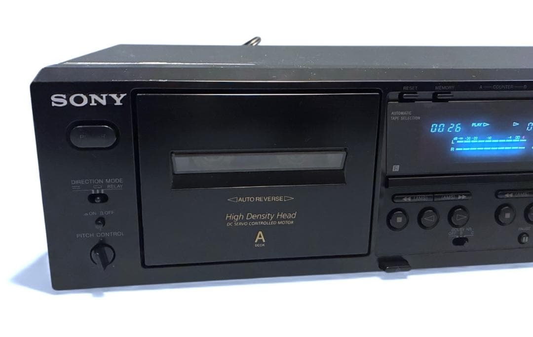 【動作OK！！】ダブルカセットデッキ　SONY　ソニー　TC-WE475
