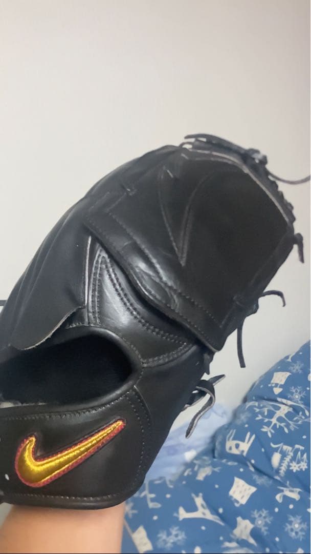 Nike 硬式グローブ 黒 DIAMOND ELITE 投手用　上原モデル　野球