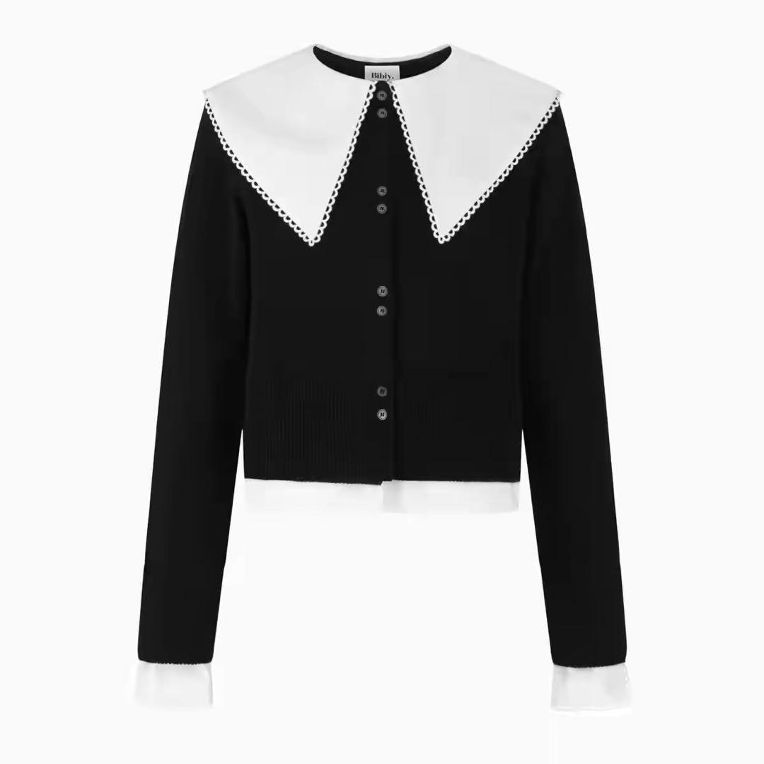 Bibiy. PATTY PILGRIM TOP ニット ビビィ ブラック