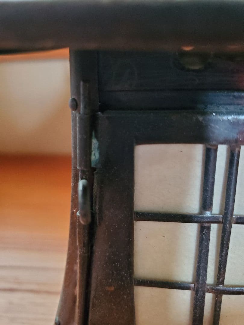 灯籠　銅製　年代物　アンティーク　美品　骨董品　No.2