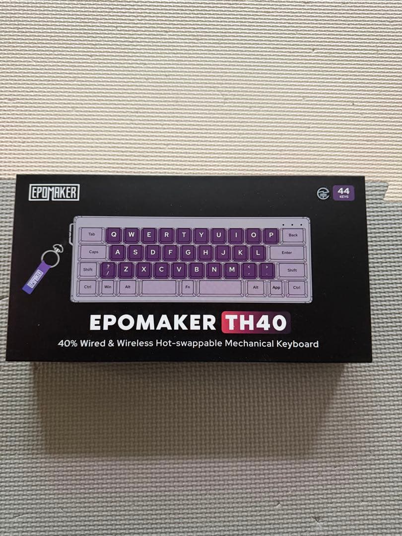 EPOMAKER TH40 40%レイアウト キーボード