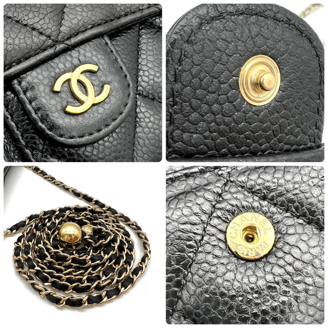 シャネル キャビアスキン マトラッセ iPhone 15 PRO C154