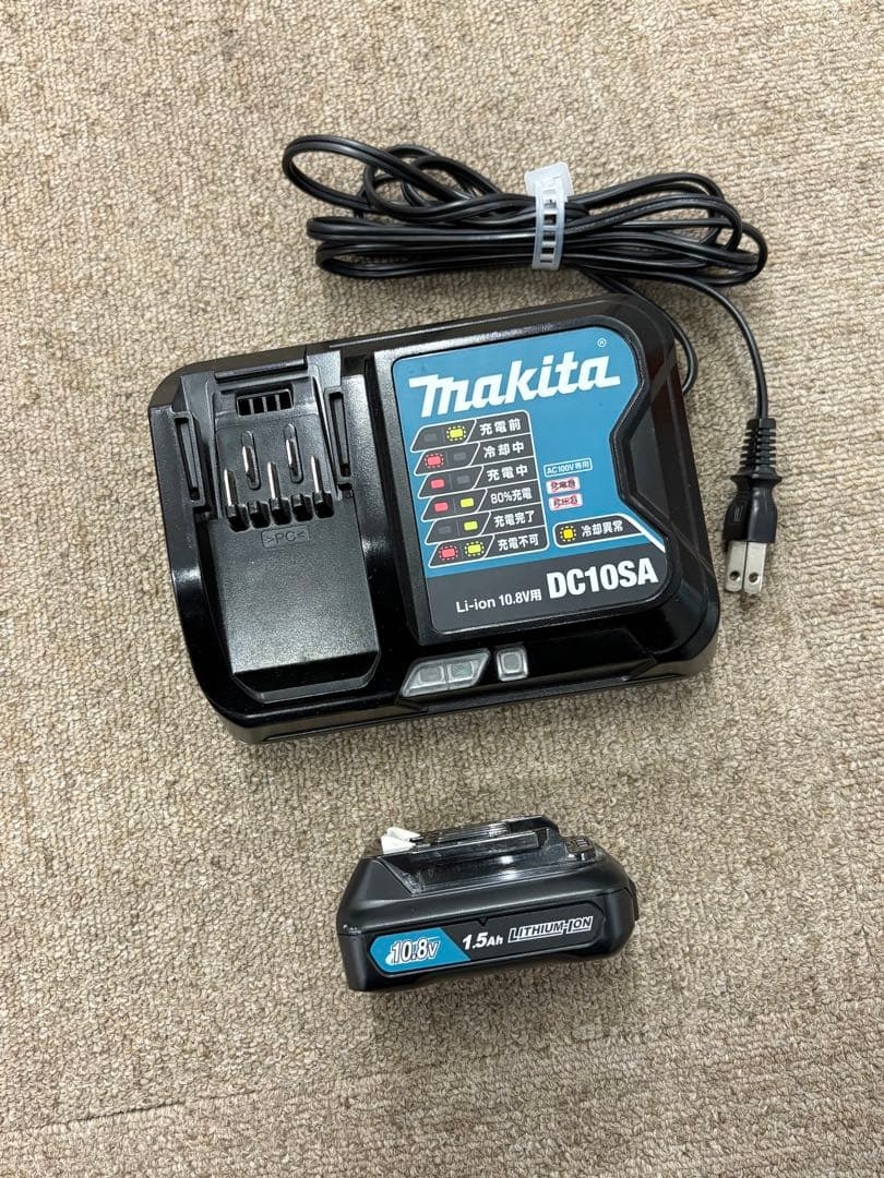極美品 Makita マキタ CL107FDSHW コードレス掃除機 サイクロン