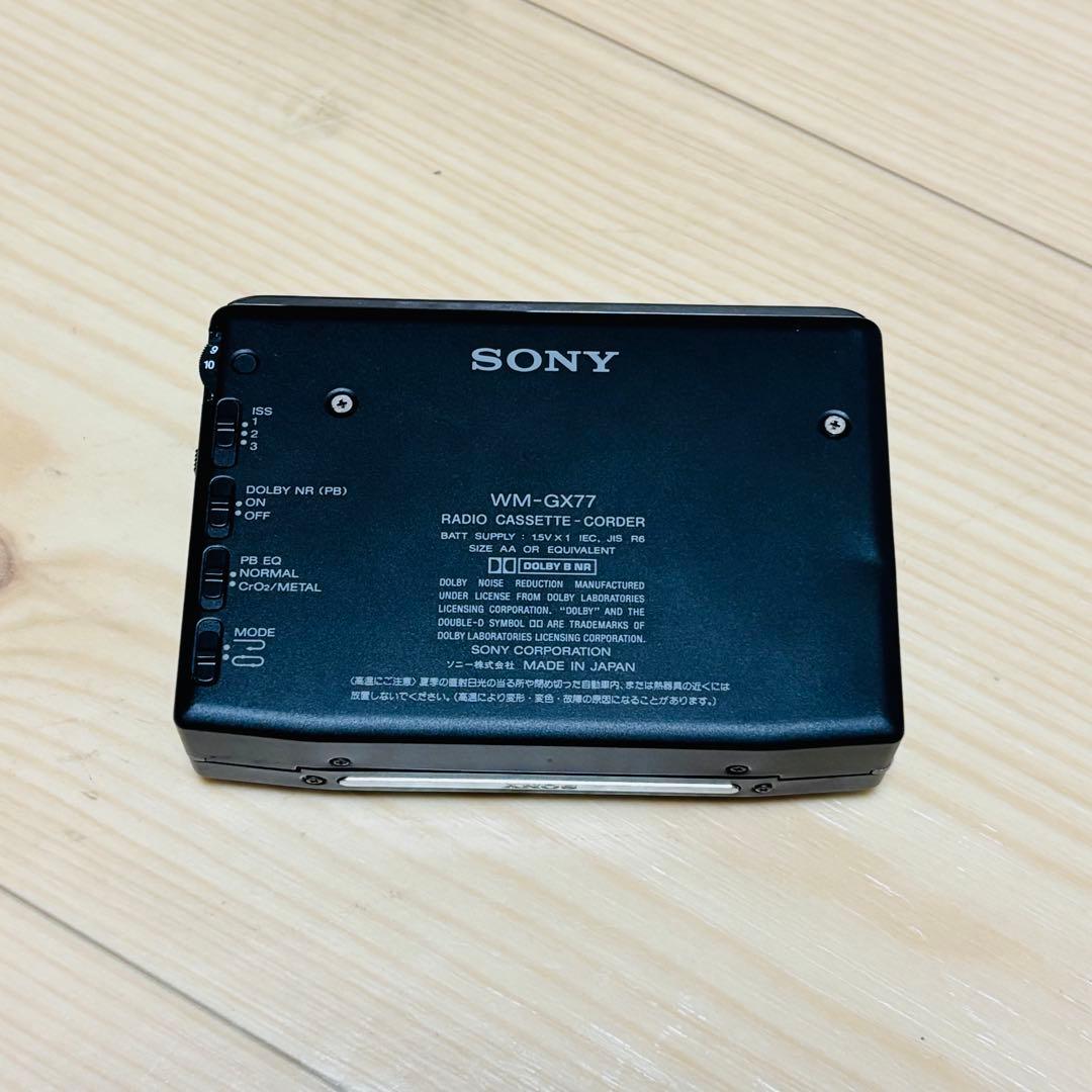 【ジャンク品】 SONY WALKMAN ウォークマン WM-GX77 ソニー